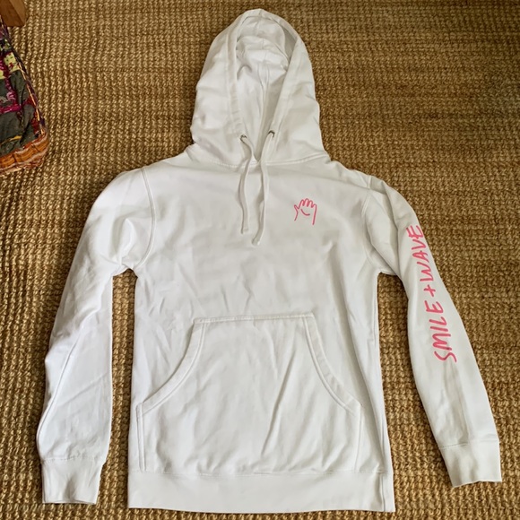 Smile & Wave Hooded Sweatshirt - Picture 4 of 9